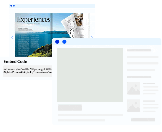 embed pdf in website via embed code