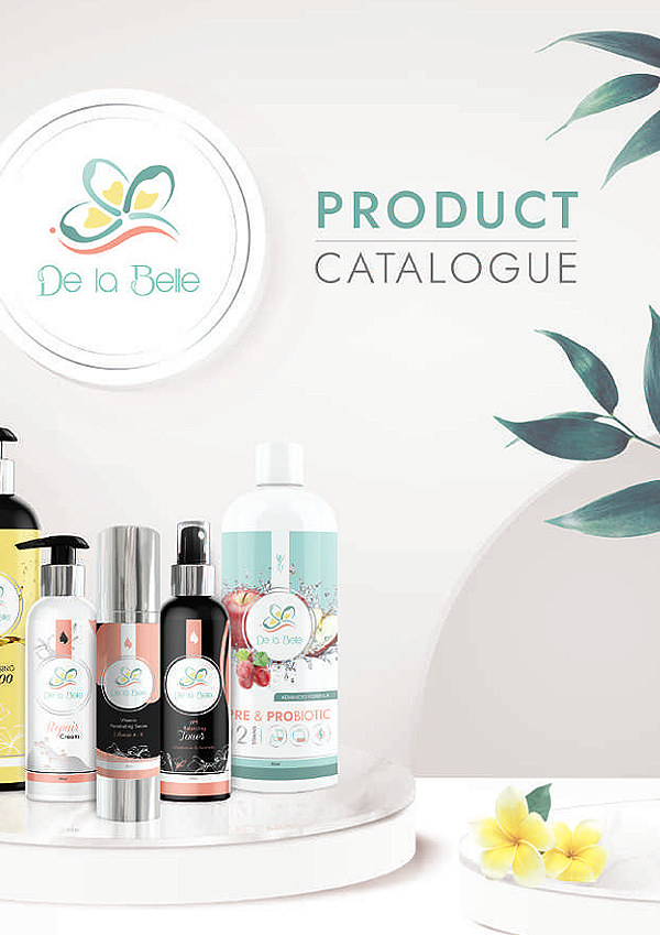 Skin Care Digital Product Catalogue Example