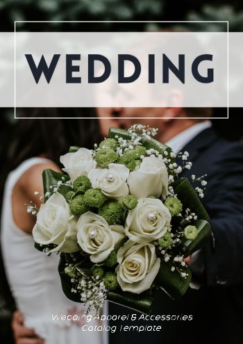 wedding brochure template